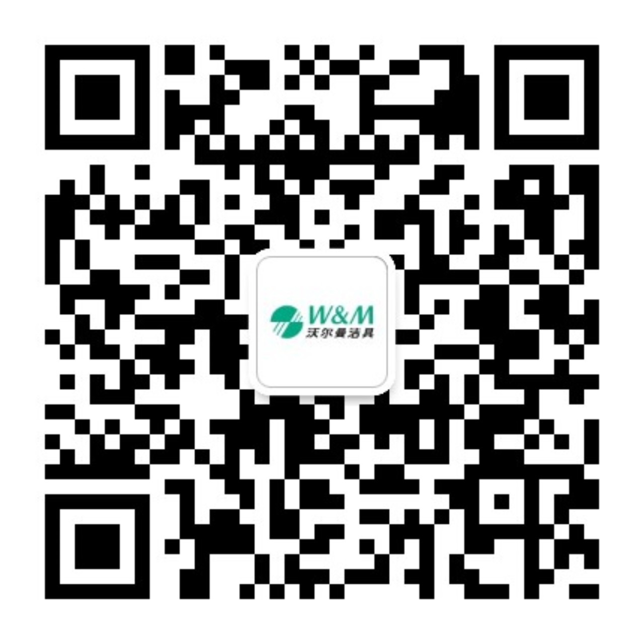 W&M淋浴房 抖音二维码